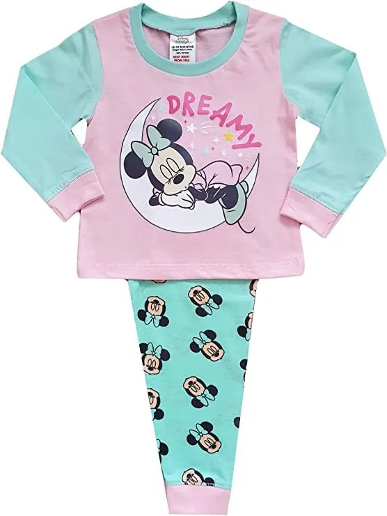 Minnie Mouse Baby Pyjamas Kidsbox Wholesale